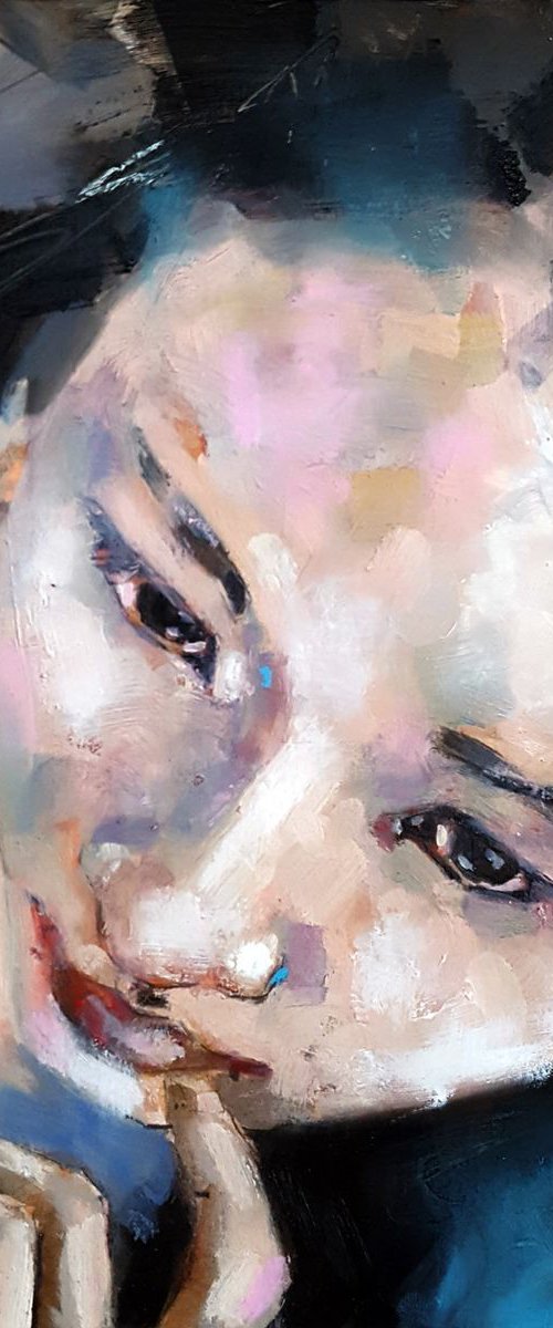 7-27-18 head study by Thomas Donaldson