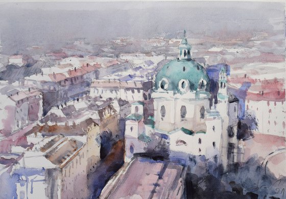 View on Vienna (Wien)