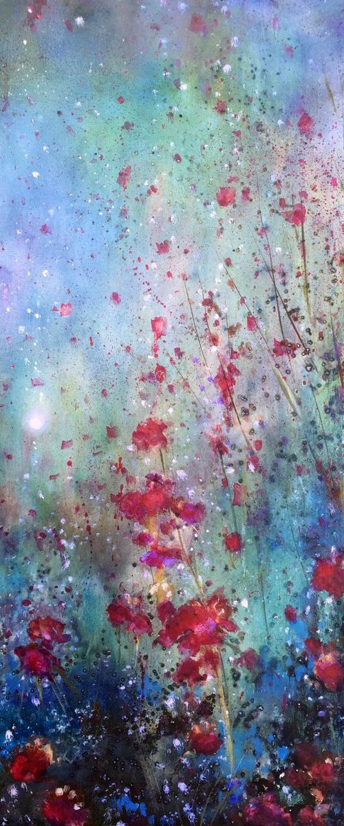 The Moon & The Poppies by Jennifer Taylor