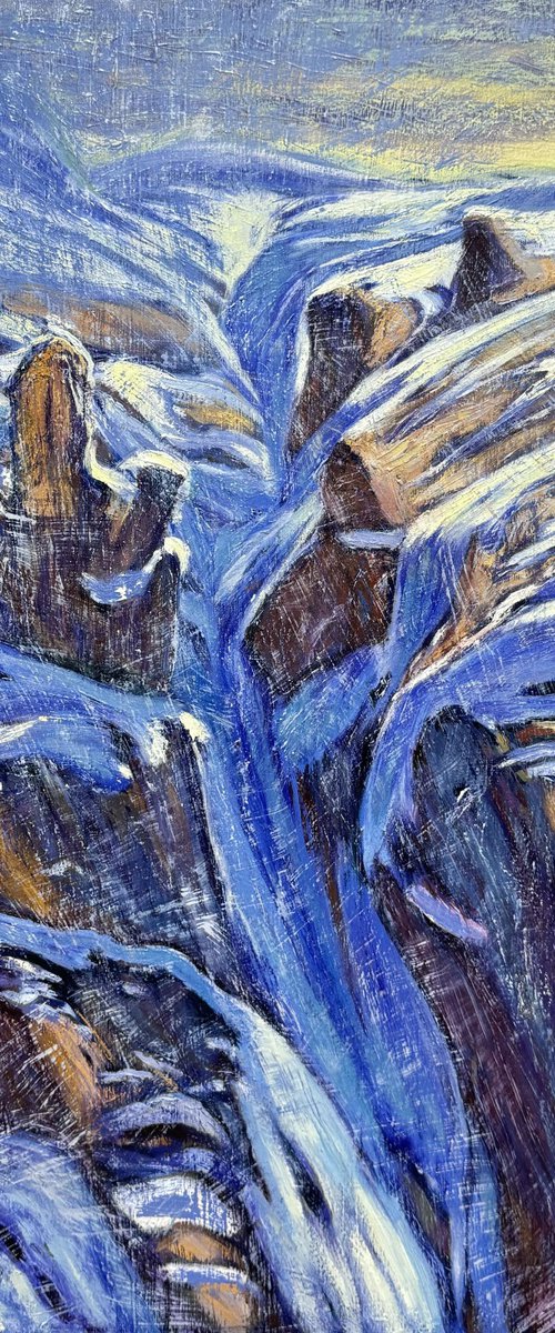 “The frozen gorge” by Raffi Ghazaryan