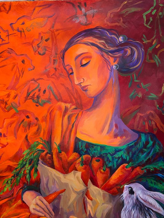 Madonna with Rabbits