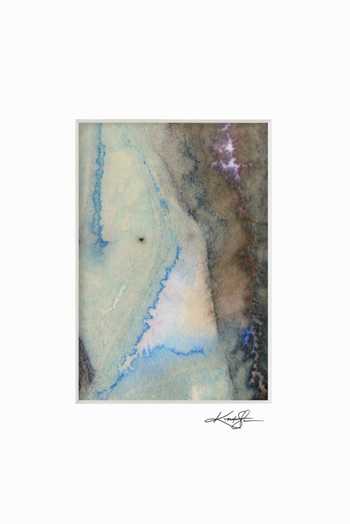 The Gifts From Nature 17 - Small abstract painting by Kathy Morton Stanion by Kathy Morton Stanion
