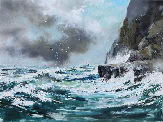 Fishing with Gannets