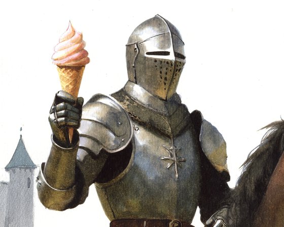 Ice cream knight
