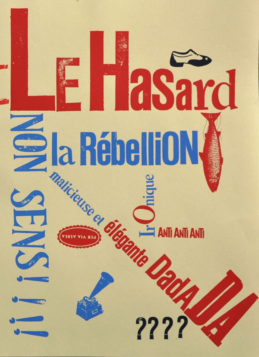 le hasard - dada print Nr 02 by Antic-Ham