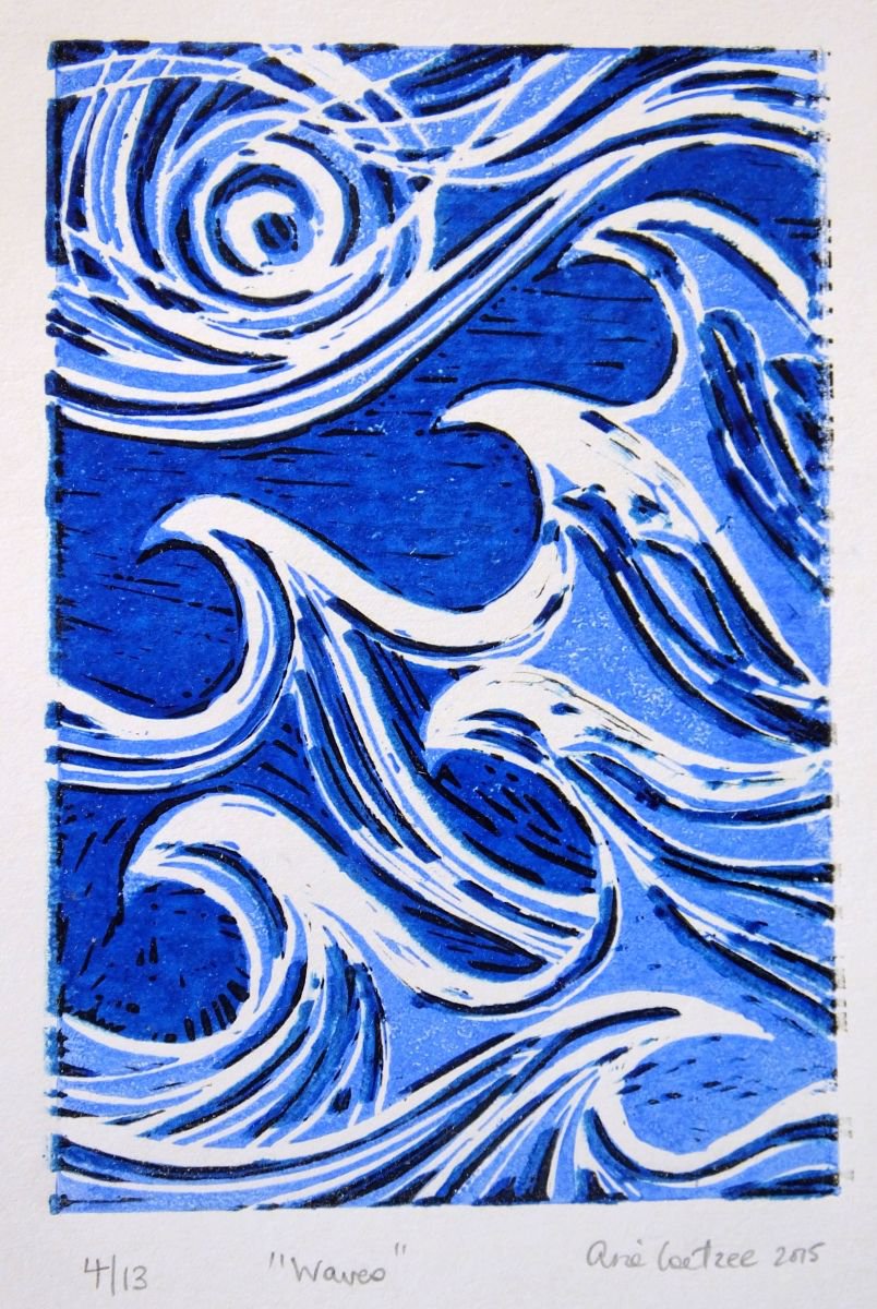 Waves by Arie Coetzee