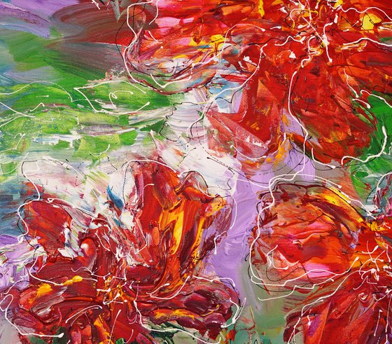 Red Flowery Symphony M 1