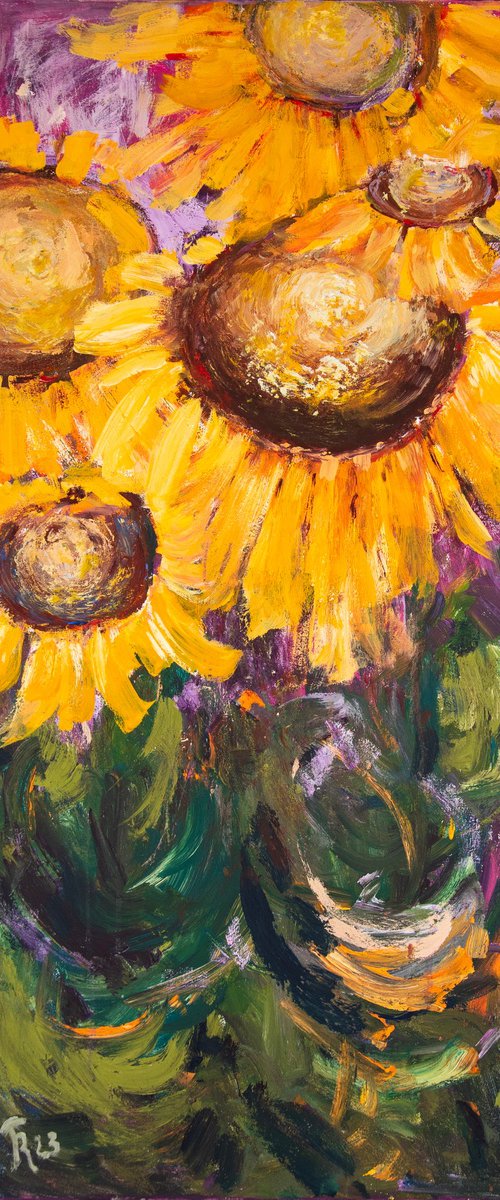 Sunflowers by Tiana Rybar