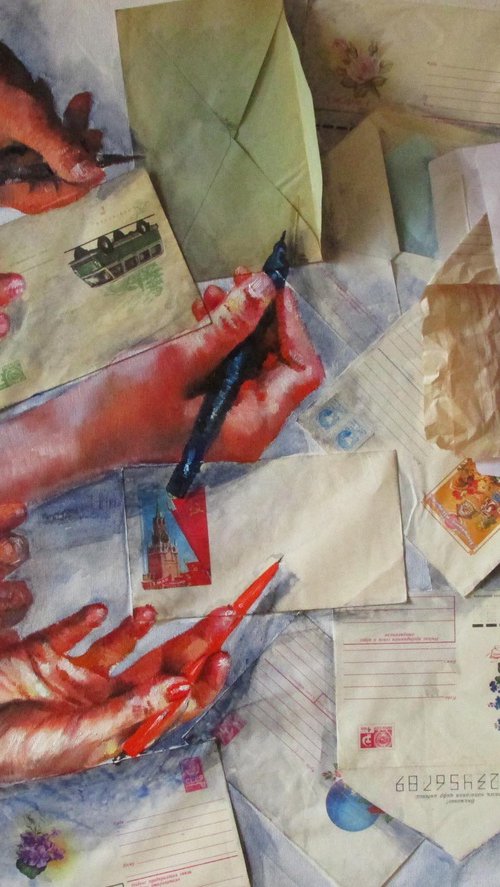 Letters by Kateryna Bortsova