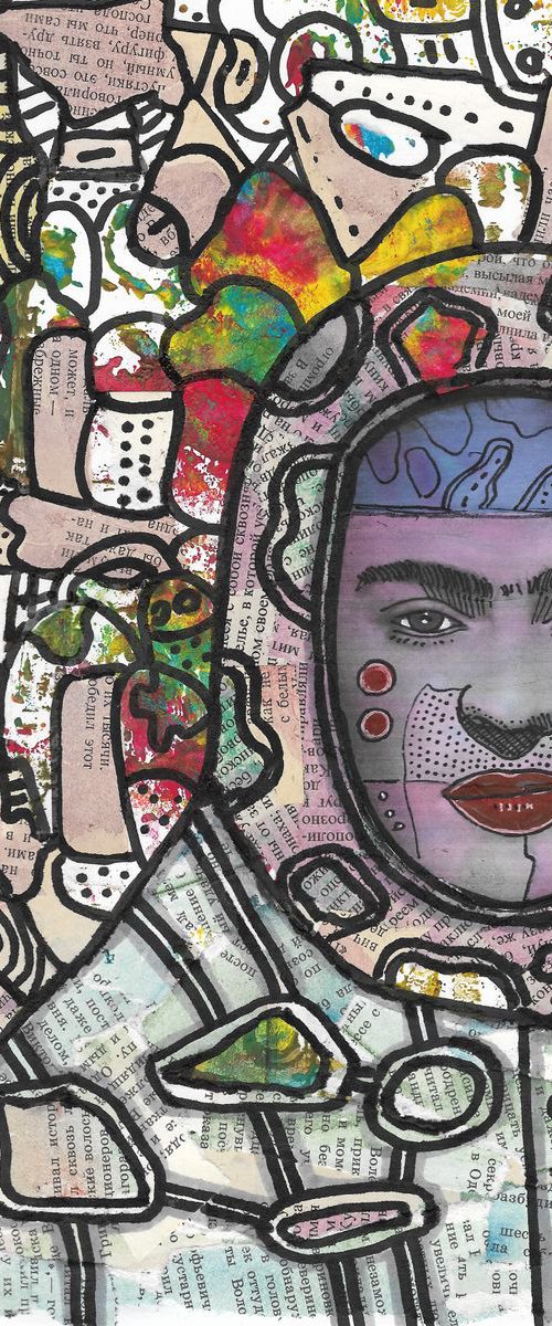 Frida is going into space by Pavel Kuragin