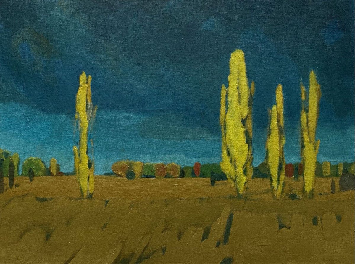 November sunset by Bohdan Vykhrenko