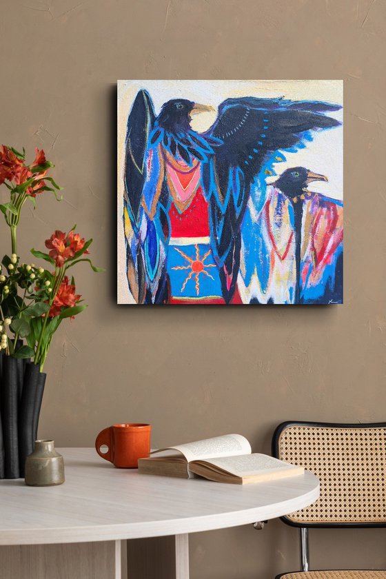 Raven charts the course.