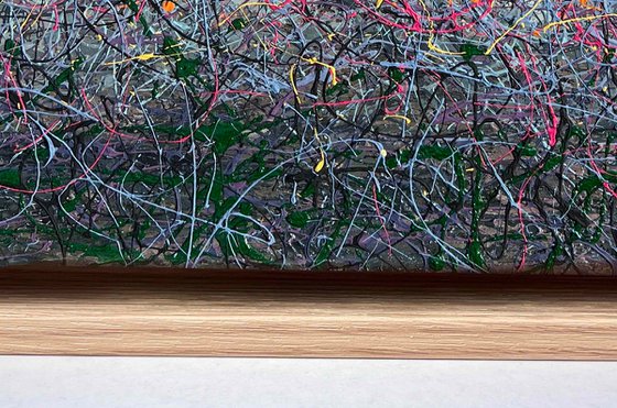 Velvet sunrise - diptych, framed