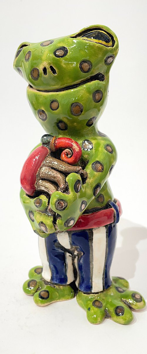 Tender Toad Serenade by Viktor Zuk