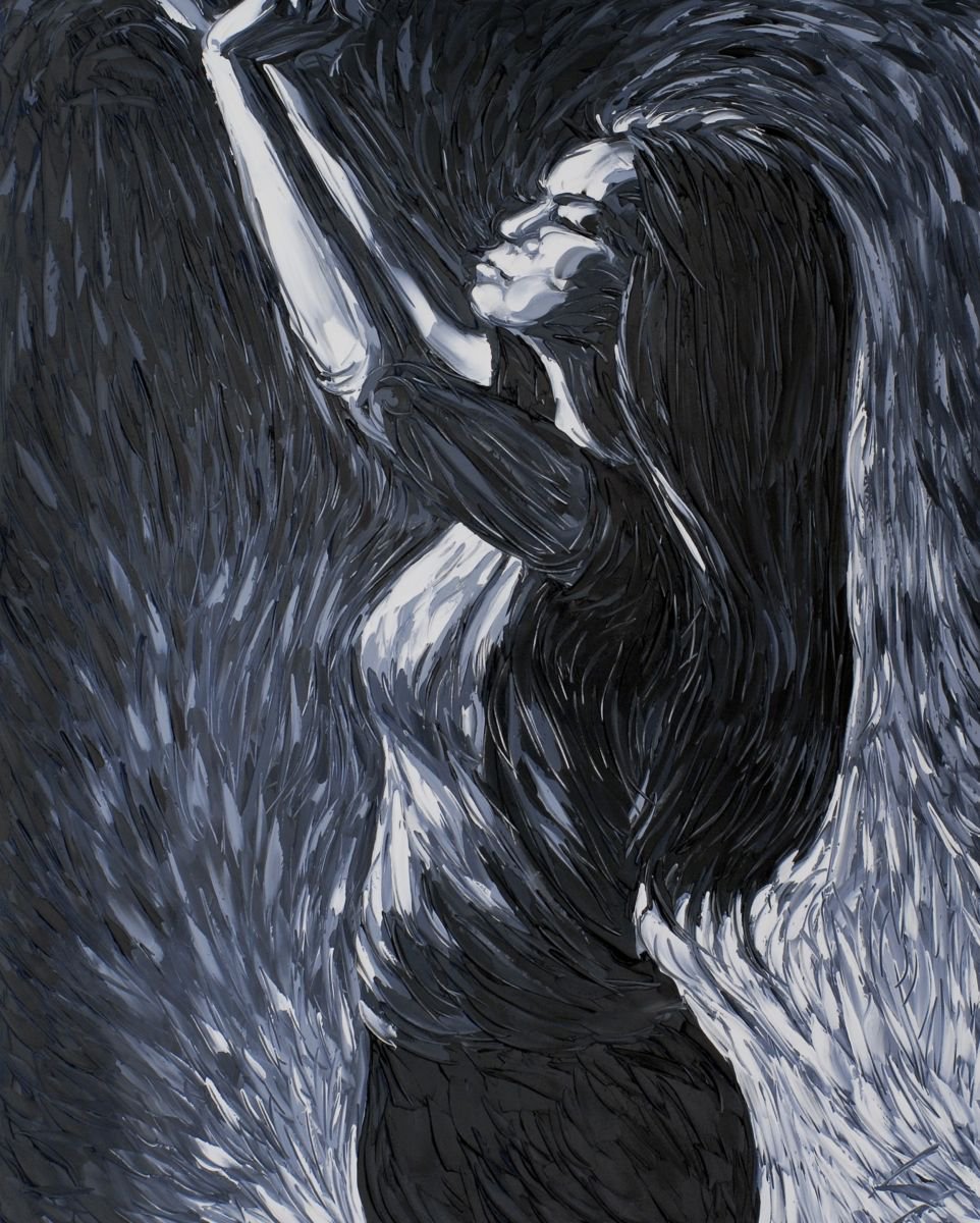 Girl In The Light By Bill Stone, 48 X 60, Artwork For Sale On Artfinder