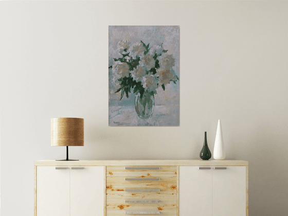 “White Peonies”