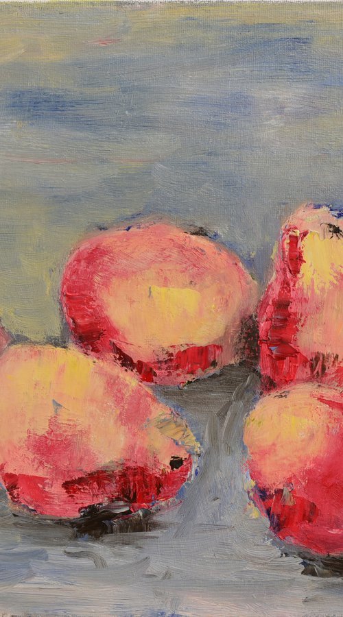 Summer apples by Elena Zapassky
