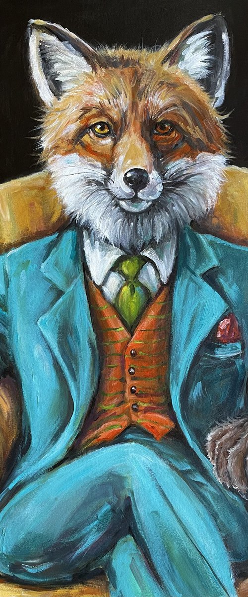 Fitzwillam Fox by Louise Brown