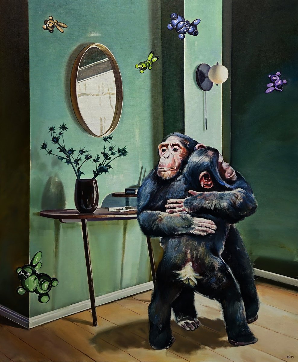 Urban And Pop Oil Painting , Family Housewarming By Igor Konovalov, 53 X 43, Artwork For Sale On Artfinder