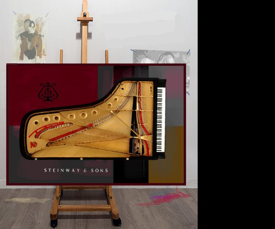 STEINWAY HORIZONAL  59"X39"