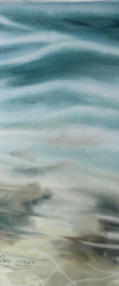 Silence in Transparent Waves by Oleksandra Padushyna