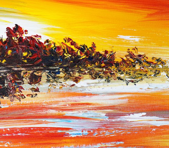 Romantic Evening Lake C 1