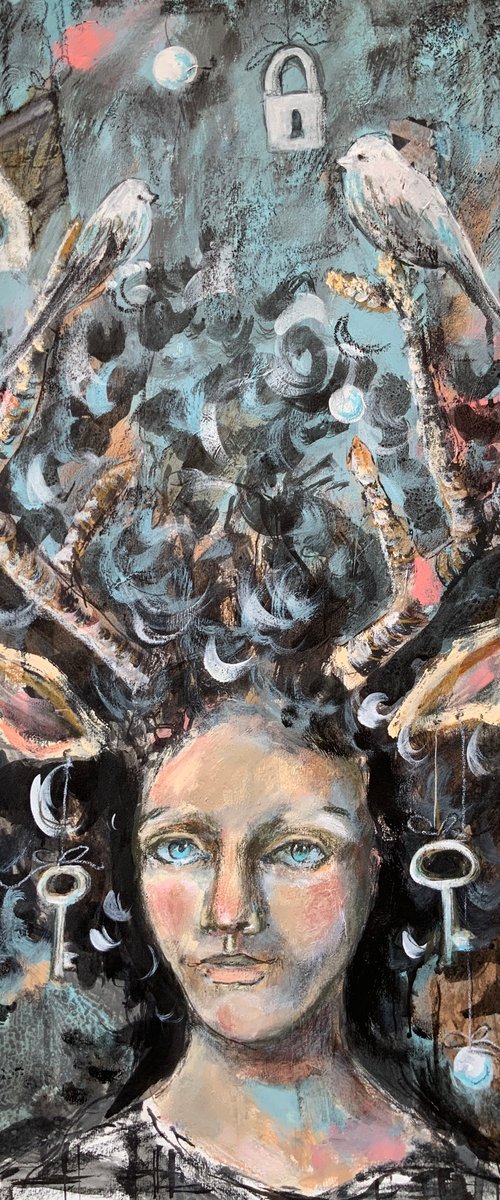 Fairy deer by Alexandra Jagoda (Ovcharenko)