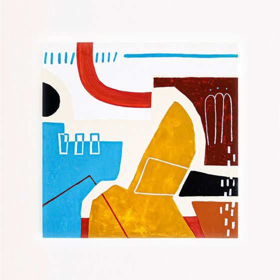 To say (30"x30" | 76x76 cm)