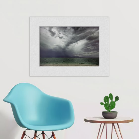 Storm on the Dead Sea