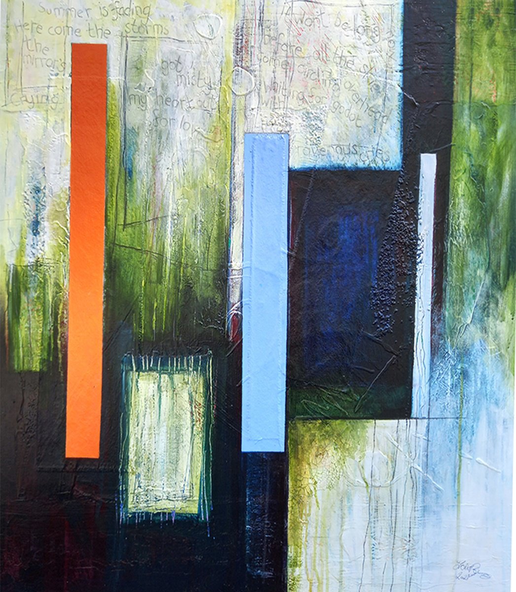  The Waiting - Part Two By Frank Barnes, 36 X 40, Artwork For Sale On Artfinder