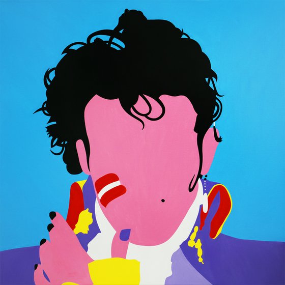 Faceless Portrait - Adam Ant (Adam and the Ants)