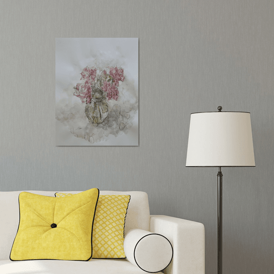 Peonies 50x65 cm 2025