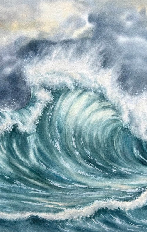 Wave Motion by Oksana Shvachka