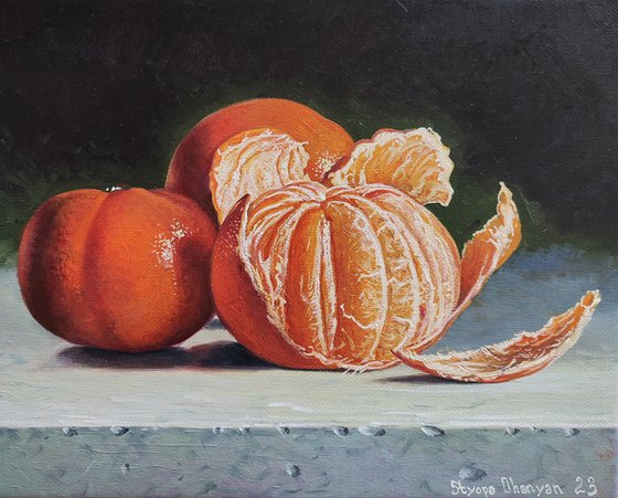 Still life - tangerines