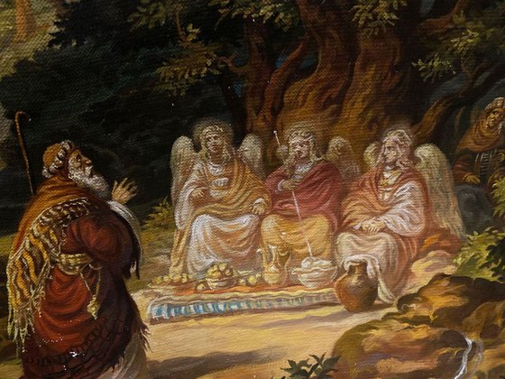 The appearance of the angels to Abraham