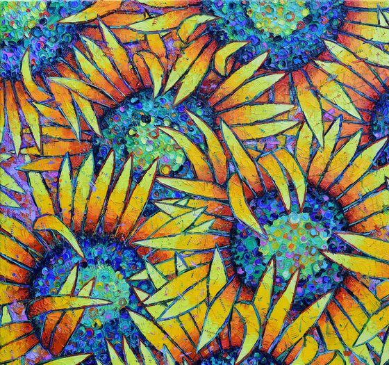 SUNFLOWERS OF HAPPINESS