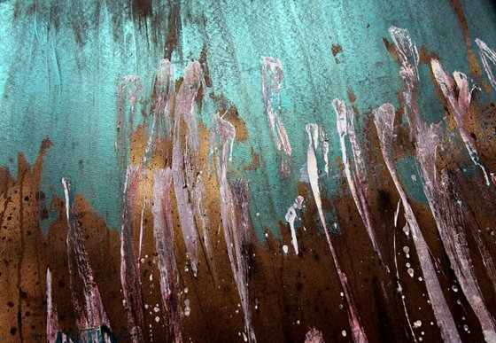 Moorland Pond with Flowers