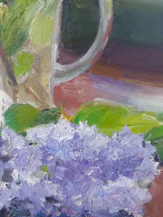 Lilac in a vase