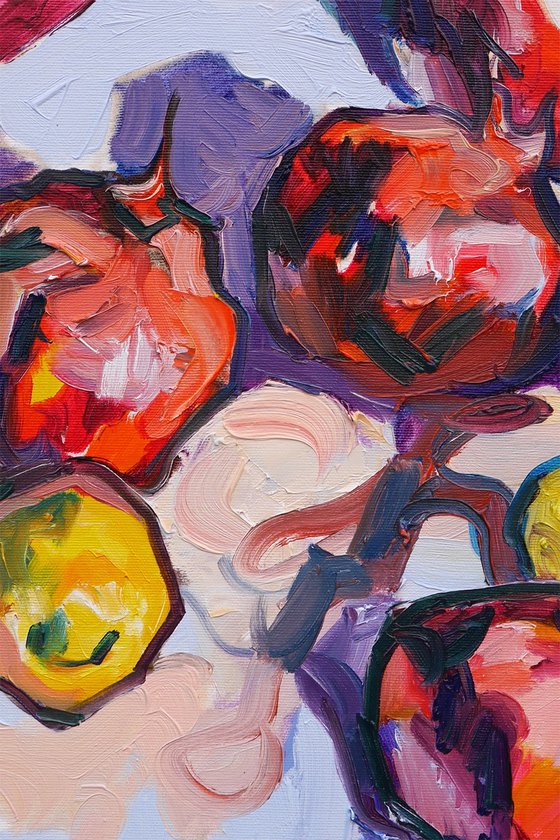 Pomegranates and Lemon (etude)