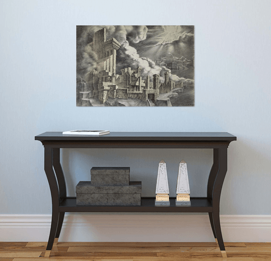 Different world. Architectural fantasy
