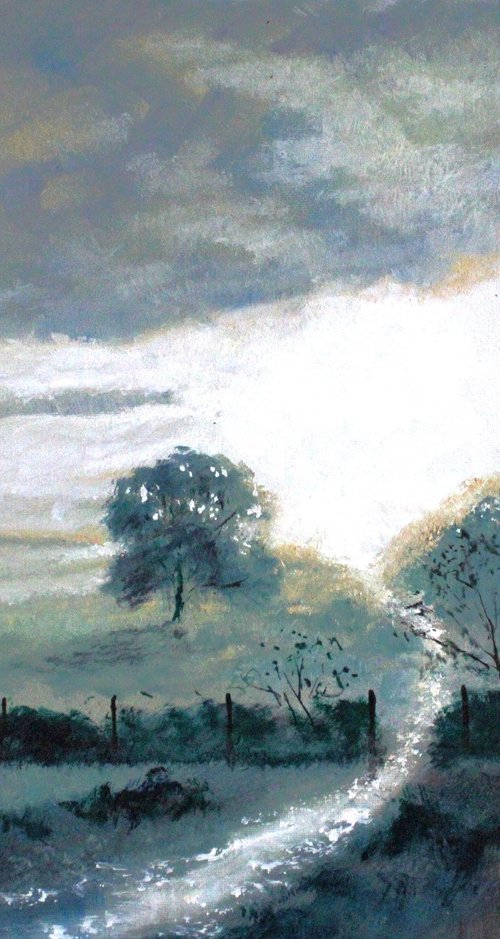 Subdued Sunset by Rod Bere