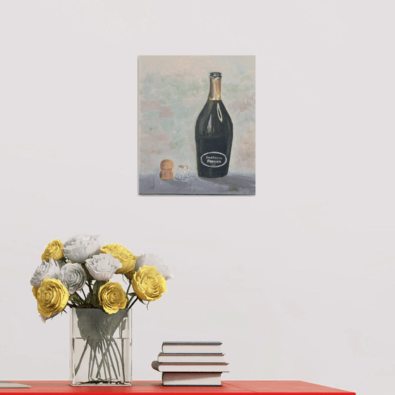 Prosecco An original oil painting
