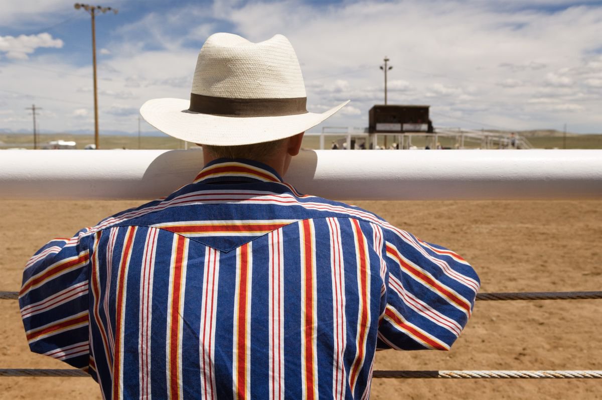 Photorealistic Photograph , 4Th Of July Rodeo Ii By Tom Hanslien, 47 X 33, Artwork For Sale On Artfinder