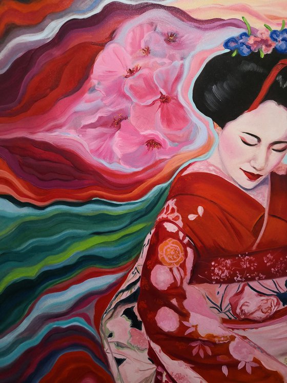 Magical world of Geisha, Portrait number 4