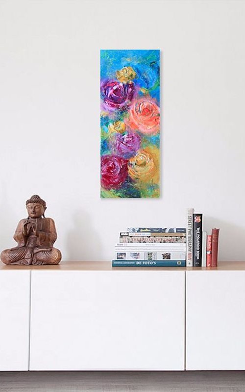 A slice of roses by Emma Sian Pritchard