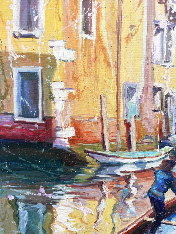 "Courtyard in Venice "