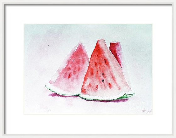 Watermelon art- Set of three