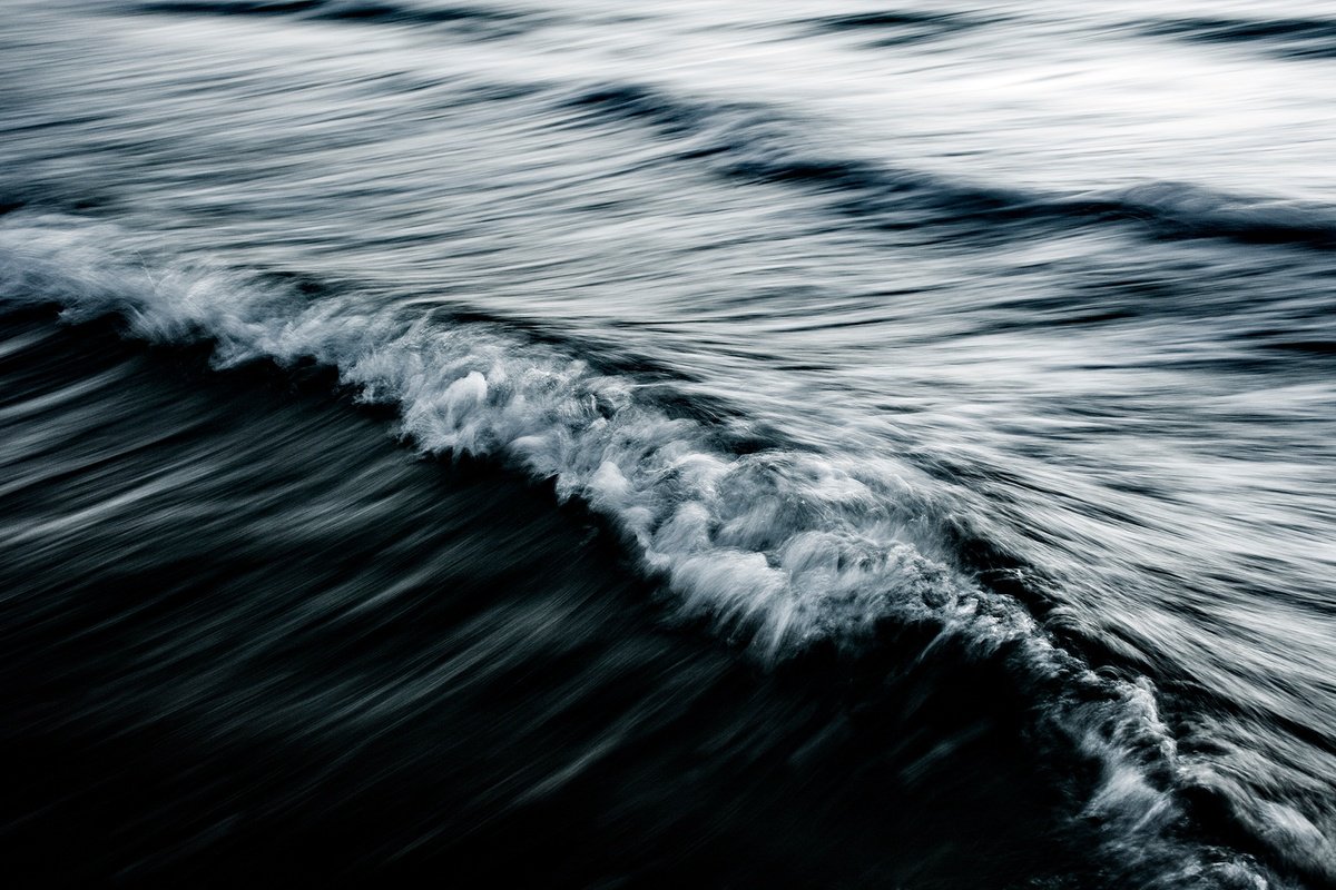 Landscape Photograph By Tal Paz-Fridman, 22 X 16", The Uniqueness Of Waves Xlii, Original Artwork