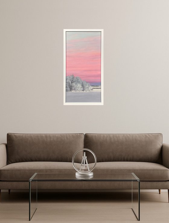 Serenity. Winter Landscape