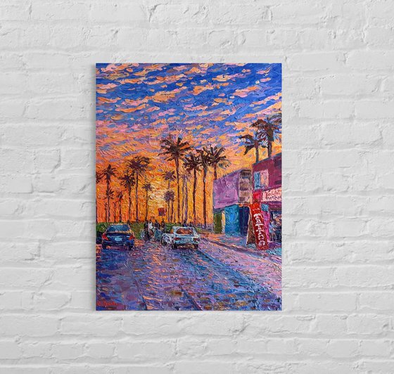 Venice Beach Sunset, Los Angeles, California